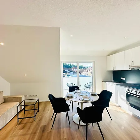 Apartmán Bonnystay L Balcony L Center L Design Lörrach