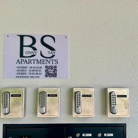 Bonnystay L Balcony L Center L Design Apartment *